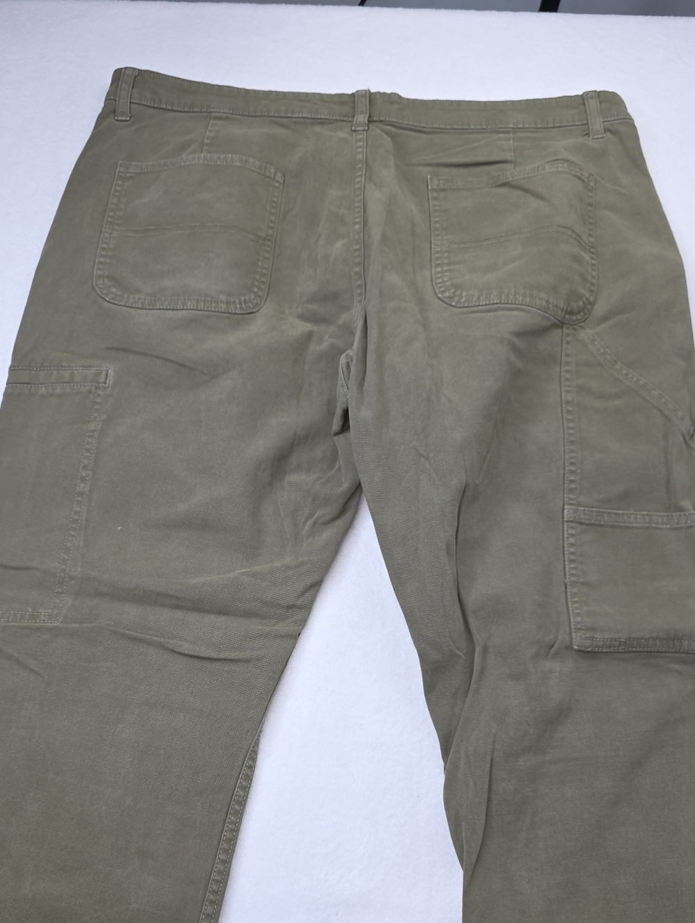 Goodthreads Men's Olive Green Utility Pants Size 36x28 Slim Stretch CS-3672 - Picture 11 of 12